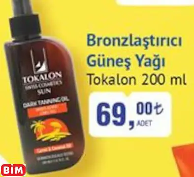 TOKALON BRONZLAŞTIRICI GÜNEŞ YAĞI TOKALON BRONZLAŞTIRICI GÜNEŞ YAĞI